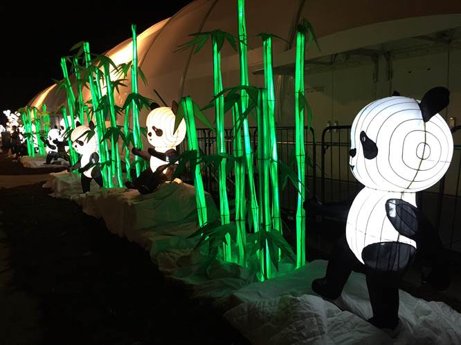 Chinese Panda Lanterns